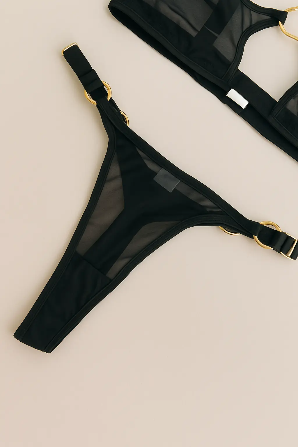 CONJUNTO DE LENCERIA EN TUL ANGELINA — imagen 4