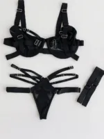 CONJUNTO DE LENCERÍA CON LIGUEROS GEORGINA — imagen 2