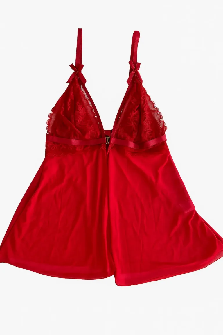 BABYDOLL DE ENCAJE IVONNE