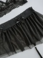 CONJUNTO DE LENCERÍA ENCAJE ROMA — imagen 4