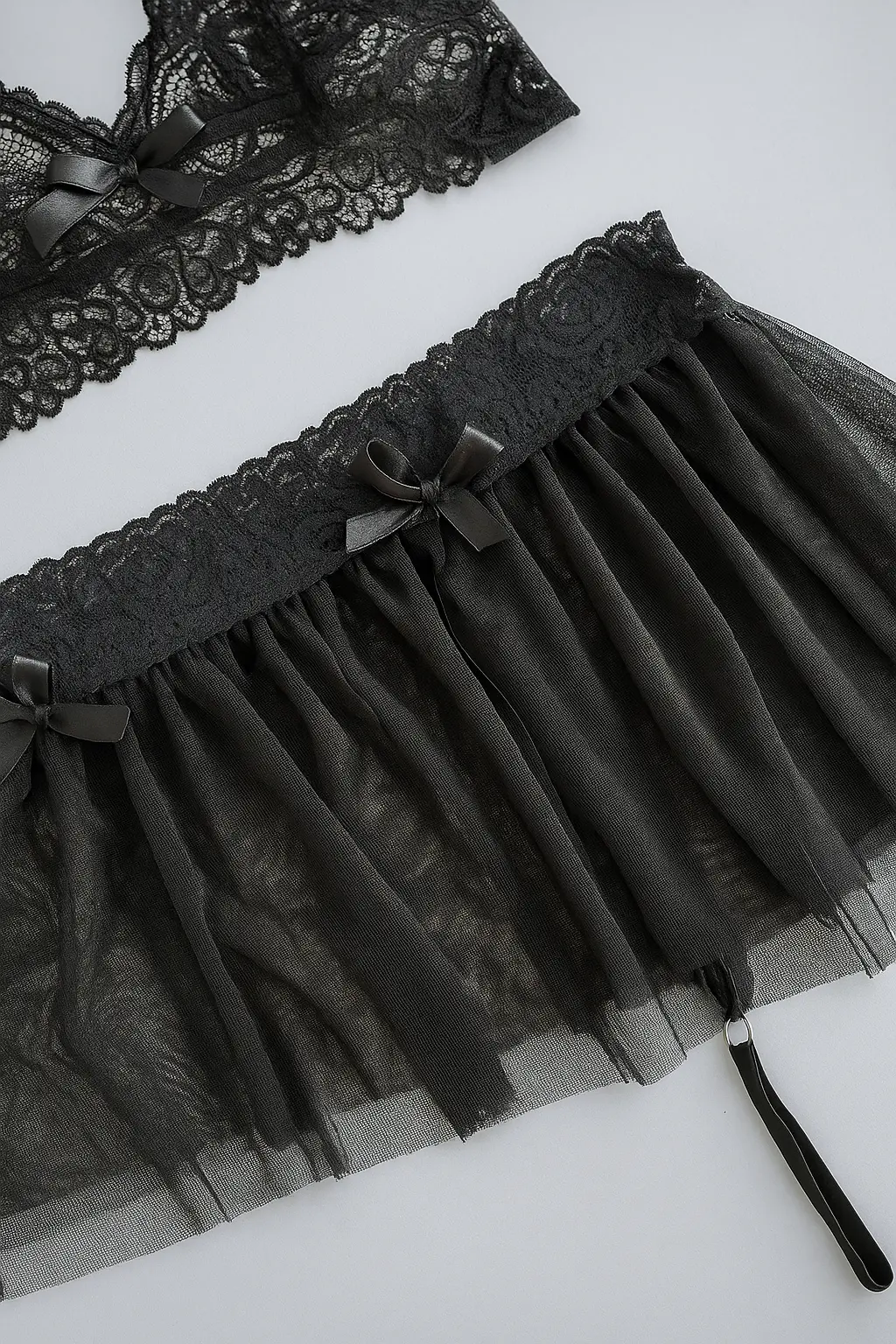 CONJUNTO DE LENCERÍA ENCAJE ROMA — imagen 4