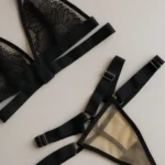CONJUNTO DE LENCERIA ENCAJE ROSY — imagen 3