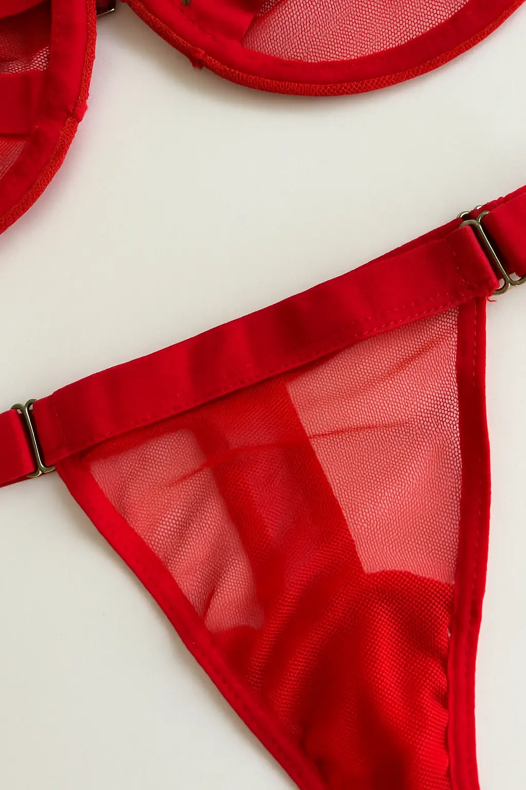 conjunto de malla kendal rojo 3