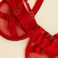 CONJUNTO DE MALLA KENDAL ROJO 4 conjunto de malla kendal rojo 4