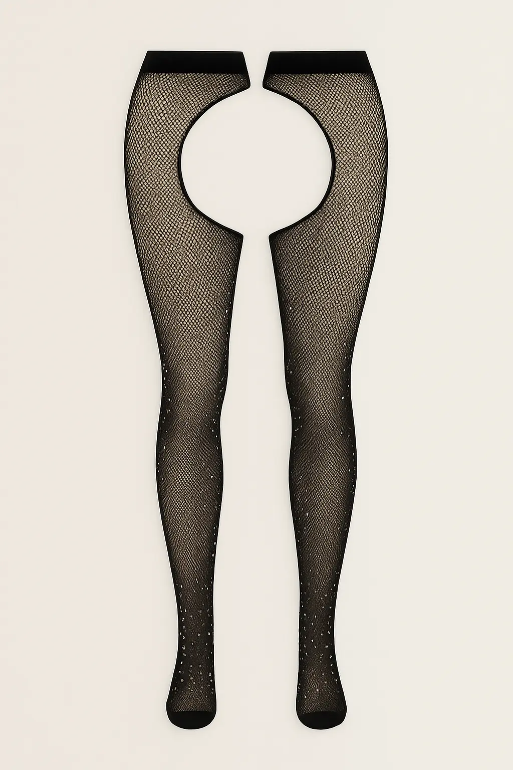 MEDIAS NEGRAS CON BRILLO medias negras con brillo 1