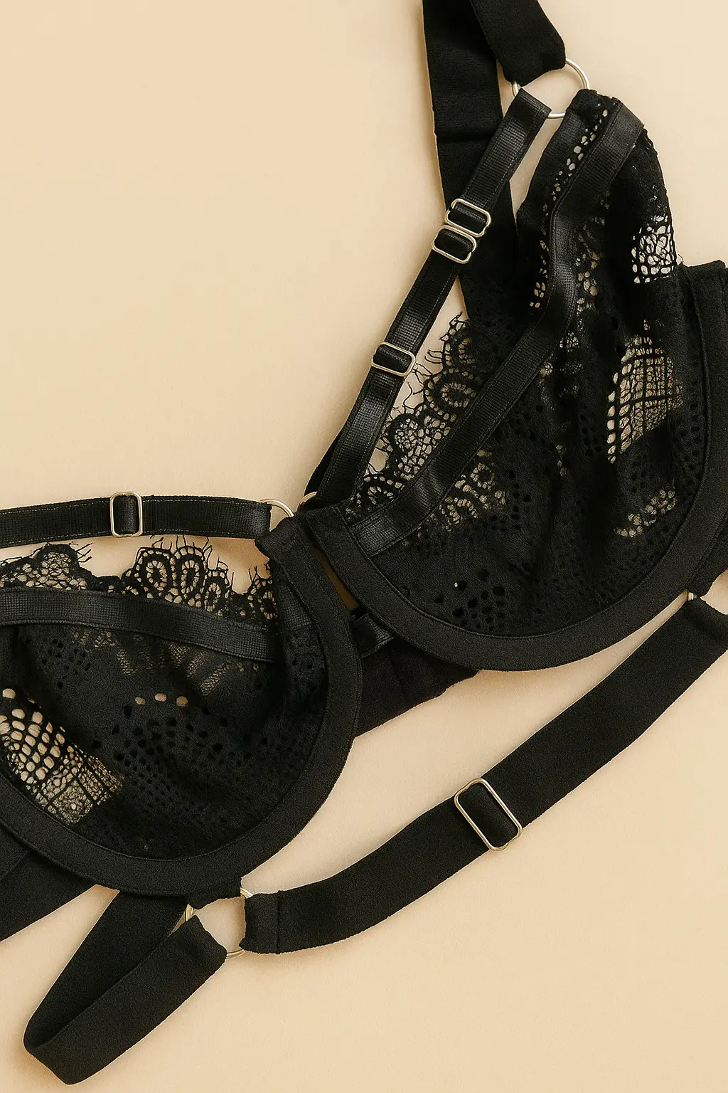 conjunto de lenceria en encaje antonella 3