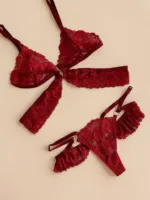 CONJUNTO DE LENCERIA ENCAJE BRITNEY — imagen 2