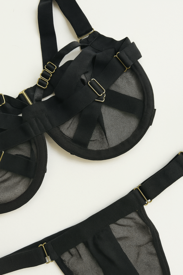 CONJUNTO DE MALLA KENDAL NEGRO 2 conjunto de malla kendal negro 2