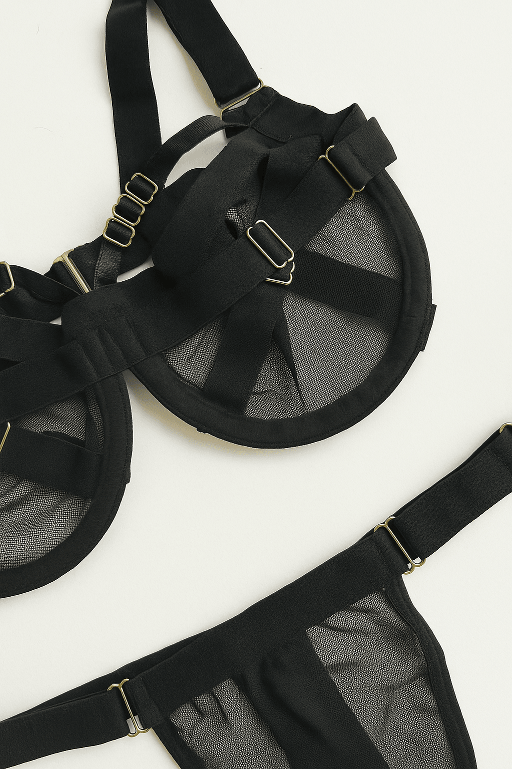 conjunto de malla kendal negro 2