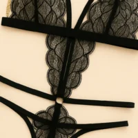 BODY DE ENCAJE FLORAL RUBI body de encaje floral rubi 2