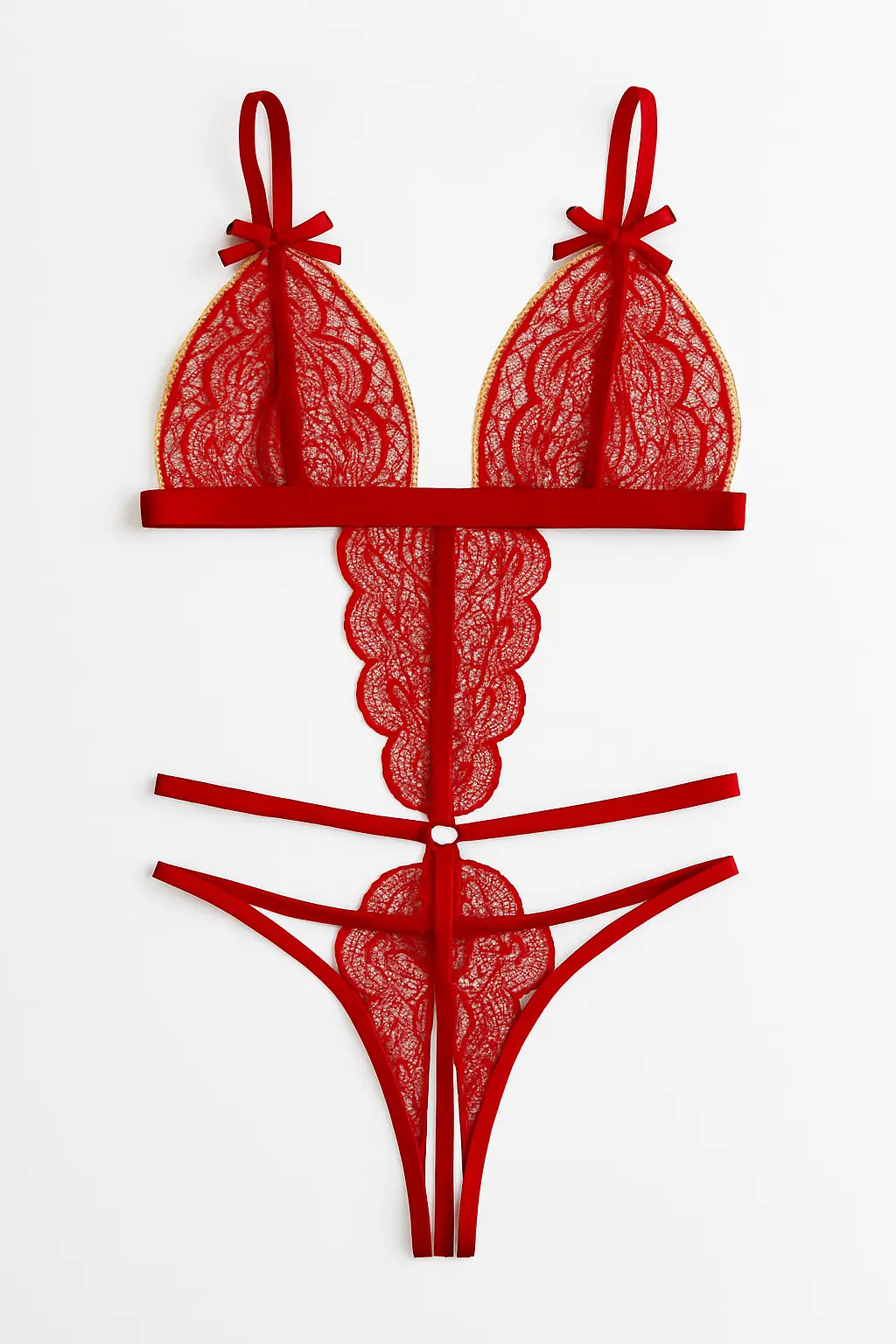 BODY DE ENCAJE FLORAL RUBI VINO TINTO body amanda rojo en encaje floral