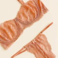 SET VICTORIA ROSADO CONJUNTO DE LENCERIA ENCAJE VICTORIA