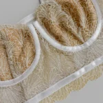 CONJUNTO DE LENCERÍA CON ENCAJE ROSE — imagen 4