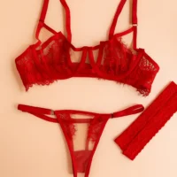 conjunto-de-lenceria-de-encaje-aurora-rojo Conjunto de lenceria de encaje aurora rojo