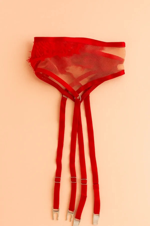 conjunto-de-lenceria-de-encaje-aurora-rojo-5 conjunto de lenceria de encaje aurora rojo 5