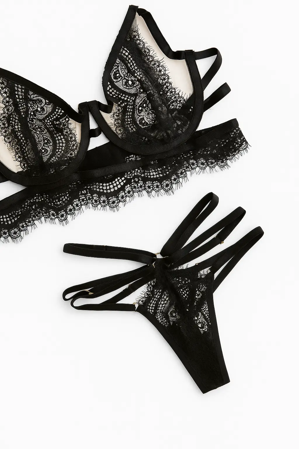 conjunto de lenceria de encaje kata 2