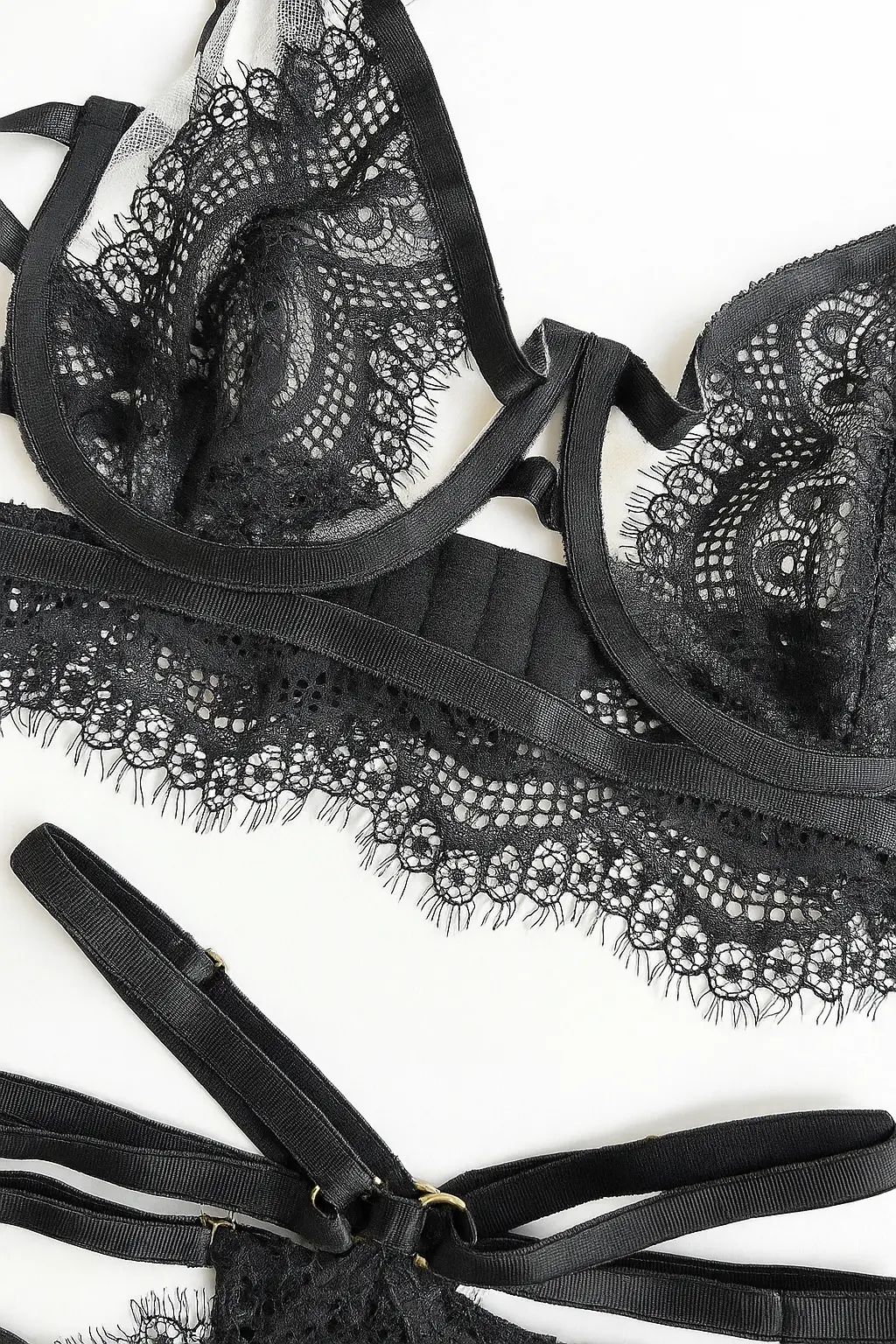 conjunto de lenceria de encaje kata 3