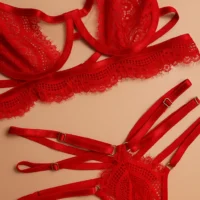 conjunto-de-lenceria-de-encaje-kata-rojo-2 conjunto de lenceria de encaje kata rojo 2