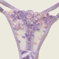 LENCERÍA SOFIA EN ENCAJE FLORAL LILA LENCERÍA SOFIA EN ENCAJE FLORAL LILA