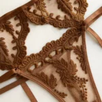 Conjunto de lencería Ámbar con encaje bordado — imagen 3