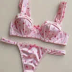 Conjunto de lenceria Valentina en corazones — imagen 3