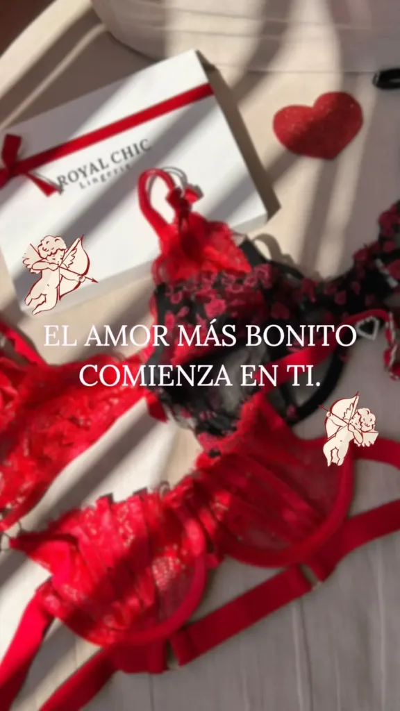Colección Royal Romance — Lencería Royal Chic