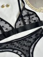 Conjunto de lencería Alexa con corazones — imagen 4