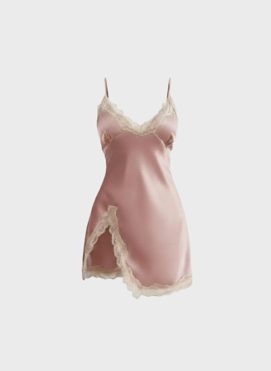 LENCERIA BABY DOLL EN SATIN ANA